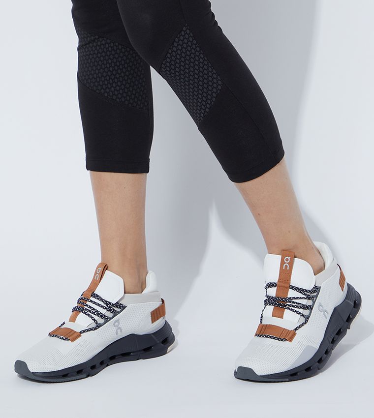 On Running Cloudnova White Pecan