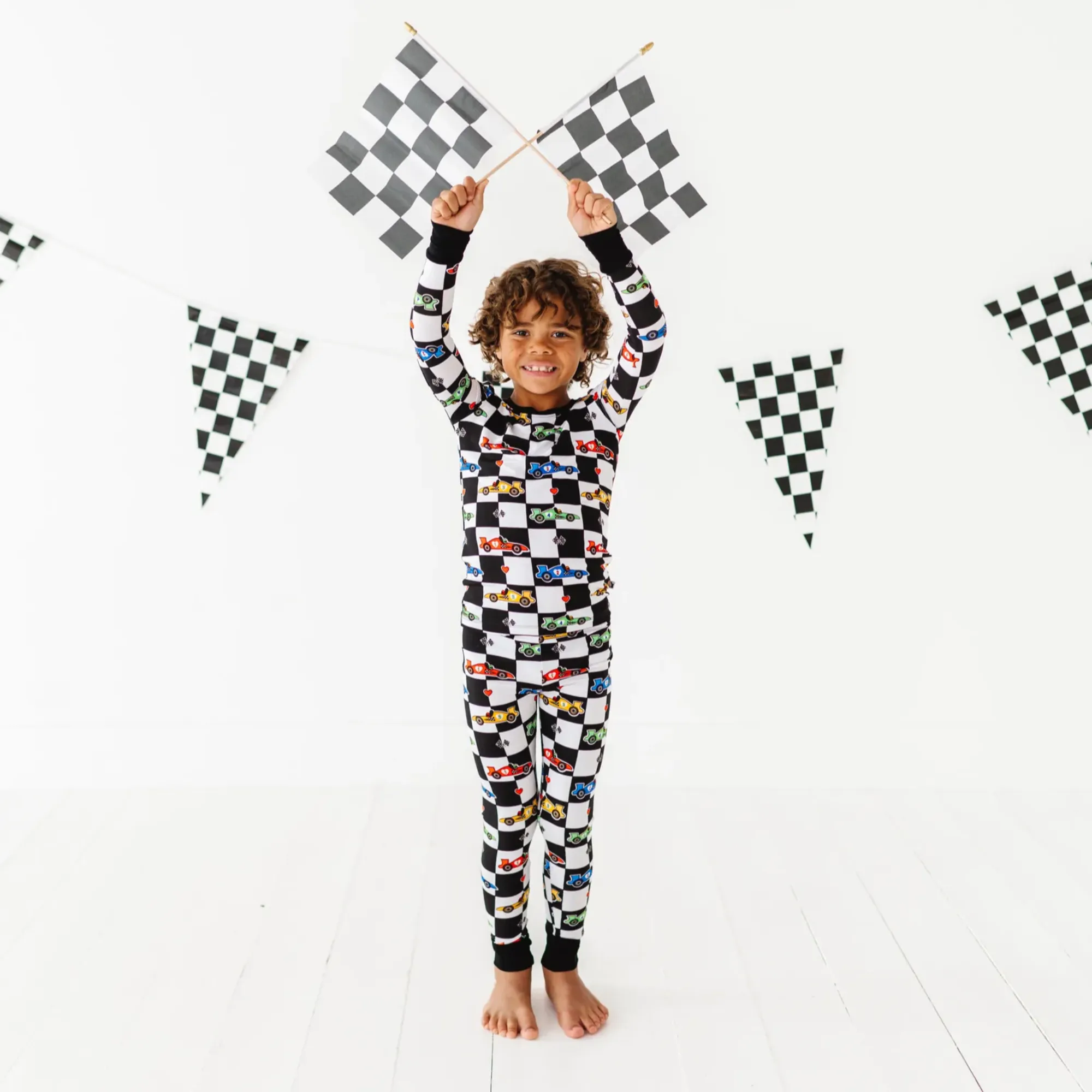 You Make My Heart Race Kids Pajamas