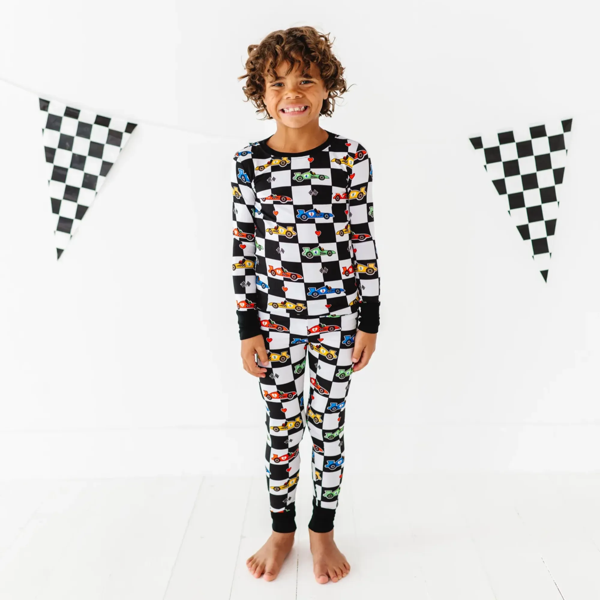 You Make My Heart Race Kids Pajamas
