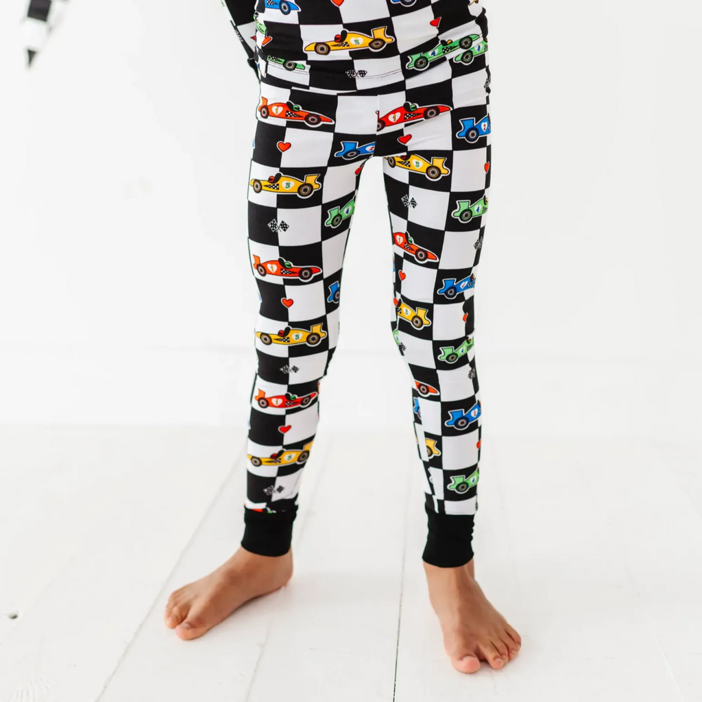 You Make My Heart Race Kids Pajamas
