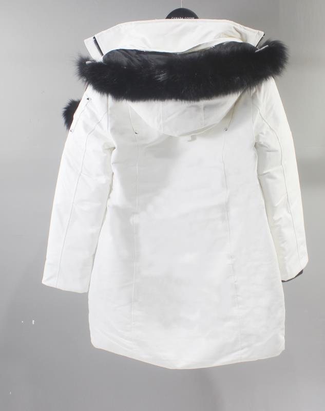 Moose Knuckles Women's Long Hooded Puffer Jacket