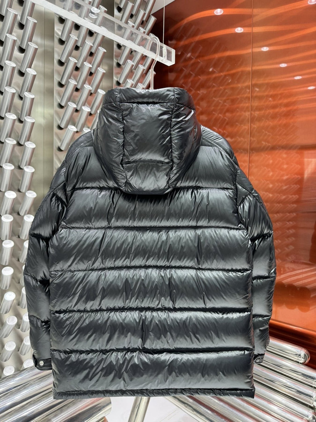 Moncler Hooded Quilted Puffer Coat