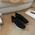 BOUNCING SNEAKERS BLACK CALFSKIN